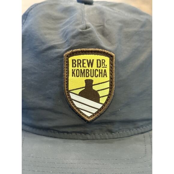 Coal Mens Gray Brew Dr. Kombucha Adjustable SnapBack Hat Baseball Cap - Picture 3 of 9